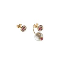 Orecchini Rue des Mille Donna GALACTICA in Argento Perla ORZ-013 M3 AU - ORZ-013 M3 AU